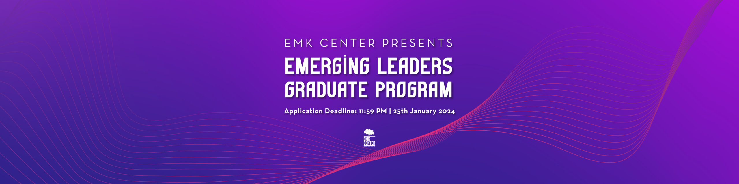 EMERGING LEADERS GRADUATE PROGRAM 2024 Edward M. Kennedy Center