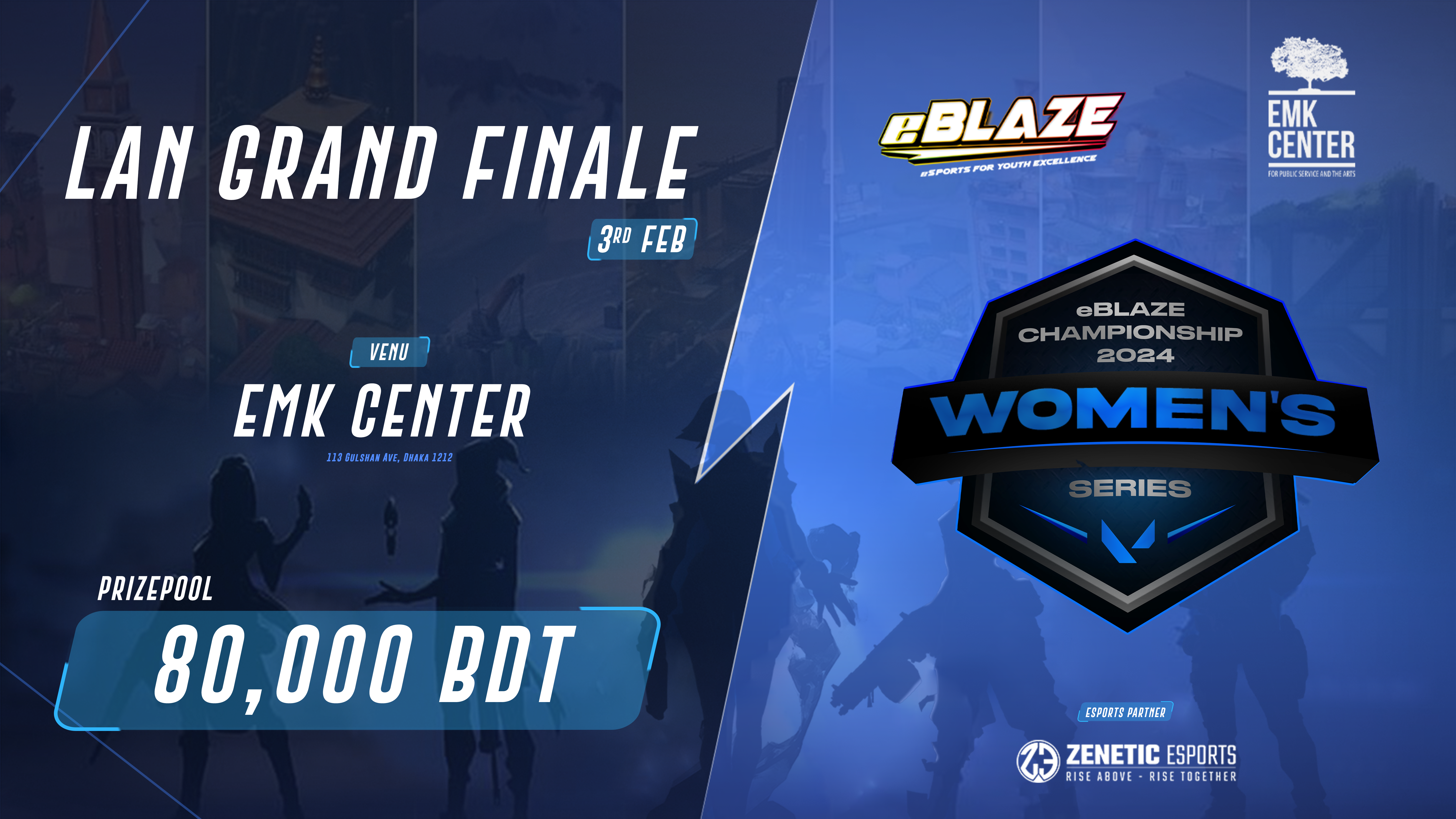 eBLAZE Championship 2024: Women’s Series Valorant Season 02